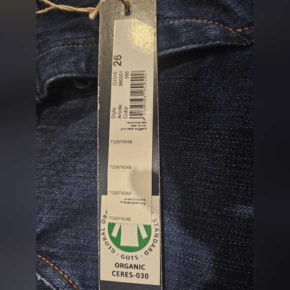 Greening The Blues Flare Jeans SZ 26 - Picture 5 of 6